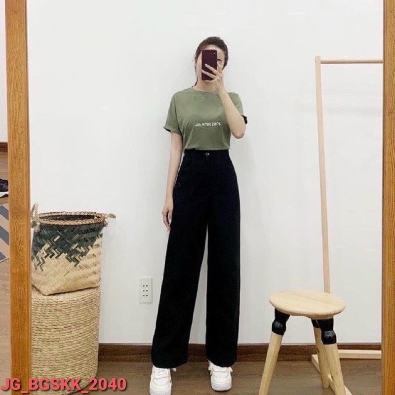 QUẦN KAKI DÁNG SUÔNG 4 MÀU SIÊU HOT