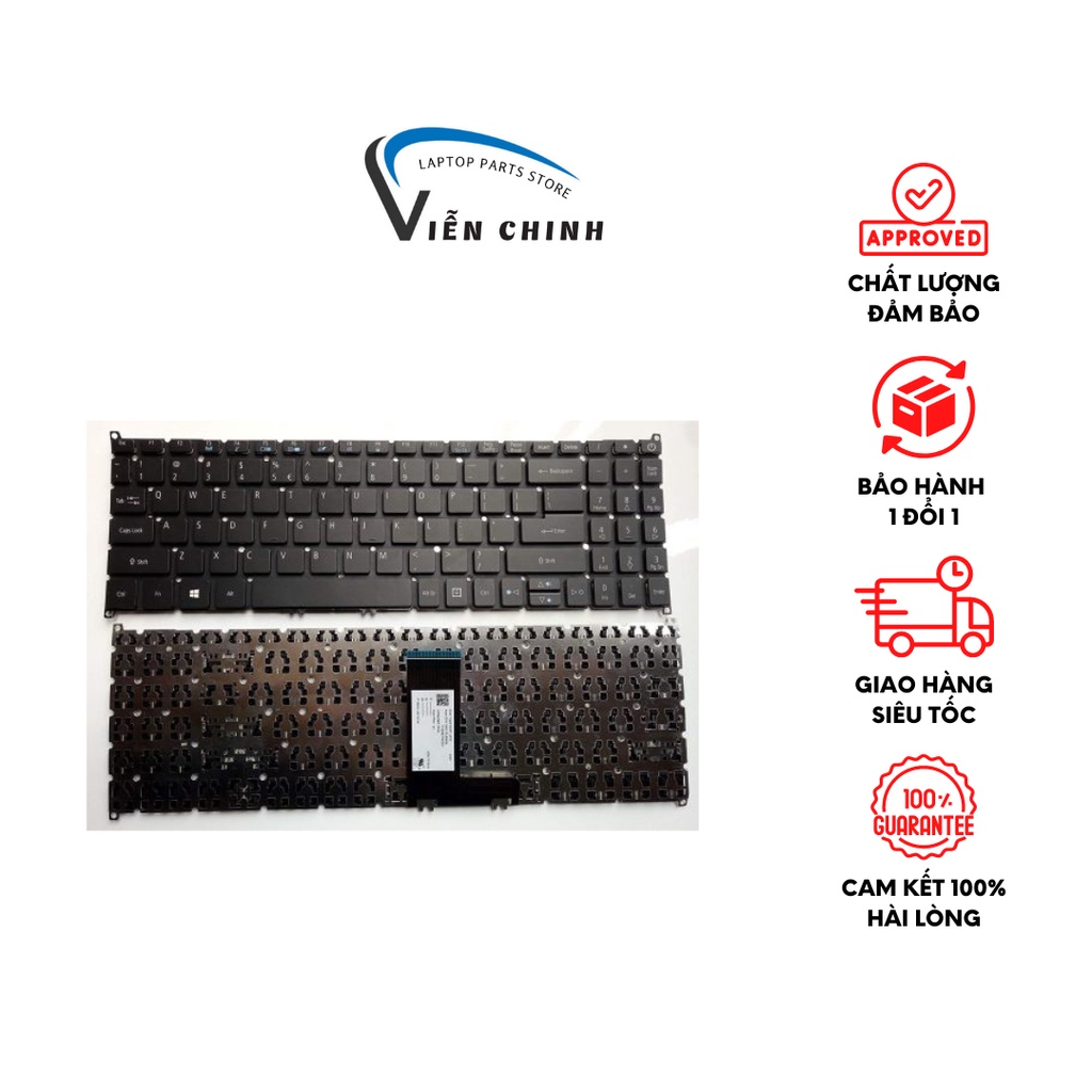 Bàn phím laptop Acer Swift 3 SF315-51, SF315-51G, N17P4, A314-21, A314-32, A314-33, A315-34, A315-41, A315-42– SF315