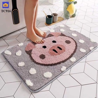 Thảm chân lông cừu 3D mẫu mới