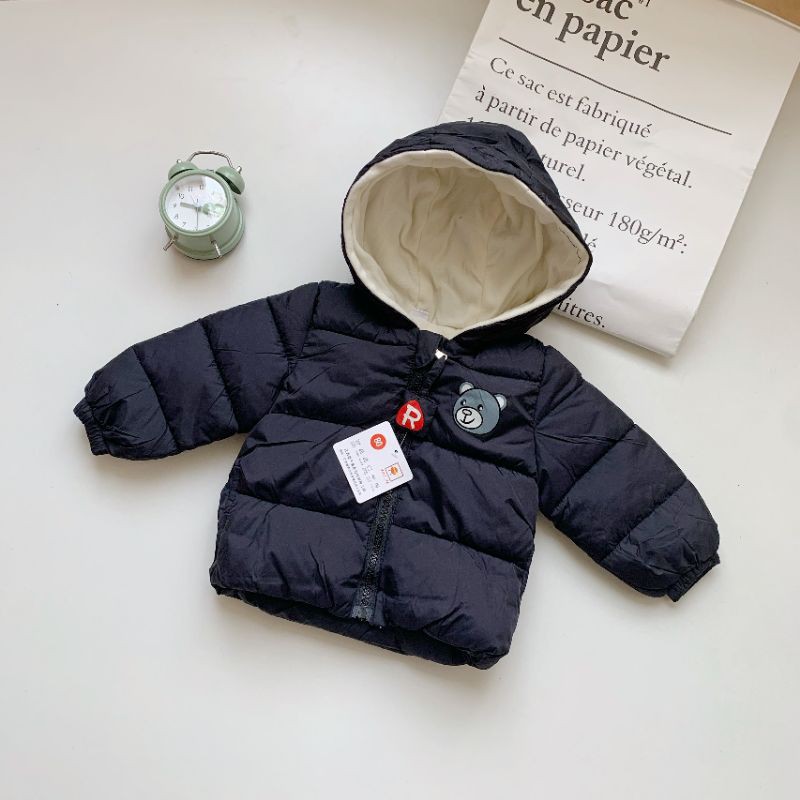 ÁO PHAO LÓT LÔNG GẤU