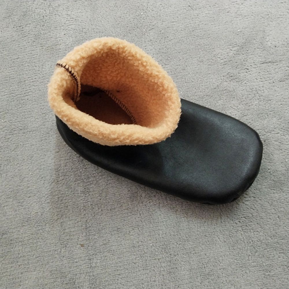 Vớ giữ nhiệt mùa đông bằng da PU và lông cừu san hô giữ ấm chống trượt thoáng khí thoải mái TAYLOR1 cho nam và nữ