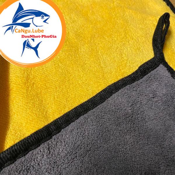 [DauNhot-PhuGia]Khăn lau xe chất liệu 3M hàng tốt 2 lớp,  Khăn lau microfiber chuyên dụng dành cho ô tô và xe máy..