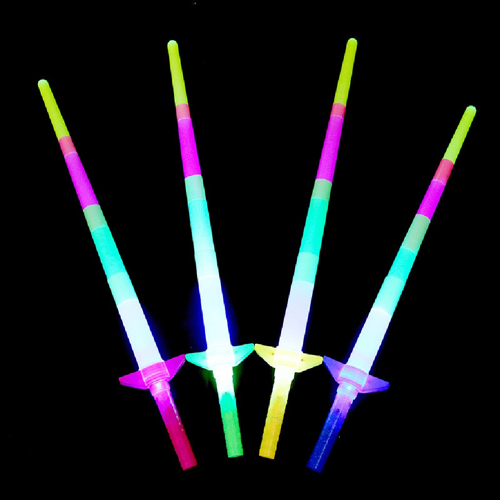Set 2 Gậy Phát Sáng Có Thể Thu Vào Dùng Để Trang Trí Tiệc