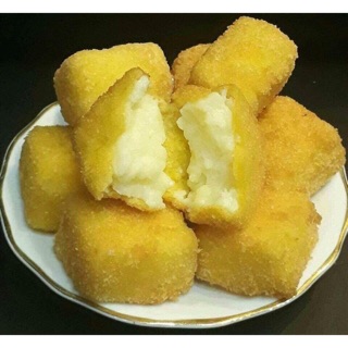 Bánh sữa tươi chiên giòn