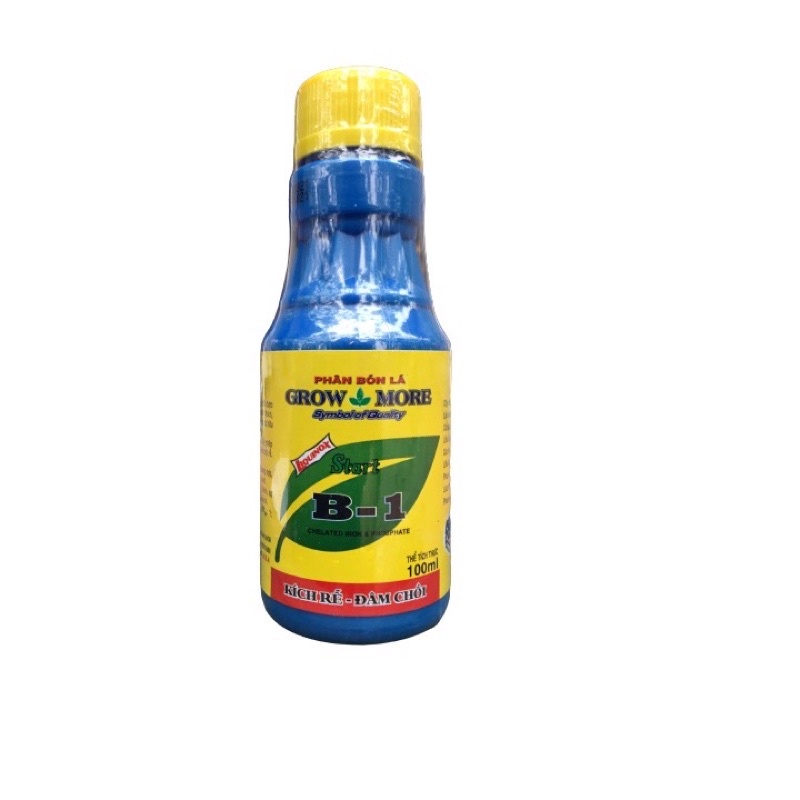 Phân bón lá cao cấp vitamin B1 Start Growmore chai 100ml