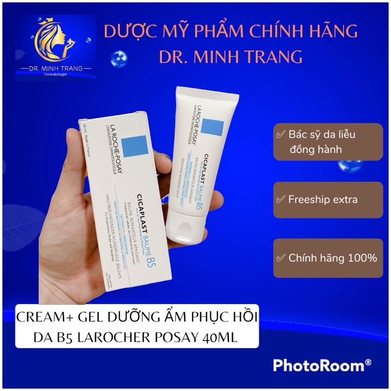 Gel Dưỡng Ẩm Và Phục Hồi Da Laroche Posay cicaplast Gel B5 40ml