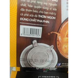 Cà phê Chất Vinacafe hộp 10 gói ( DATE 7/2023 )