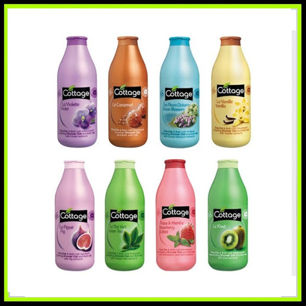 Sữa tắm COTAGE 750ml ( HÀNG CHUẨN )