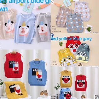 Áo ghile len Quảng Châu bé trai; bé gái size 7-16kg