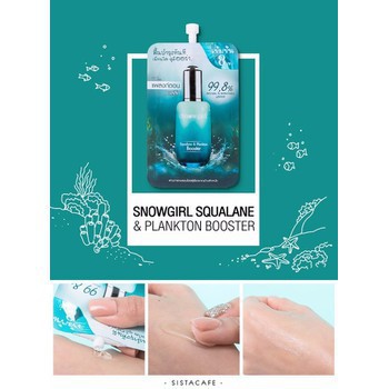 SERUM DƯỠNG DA VI TẢO CỦA SNOWGIRL (DẠNG GÓI)