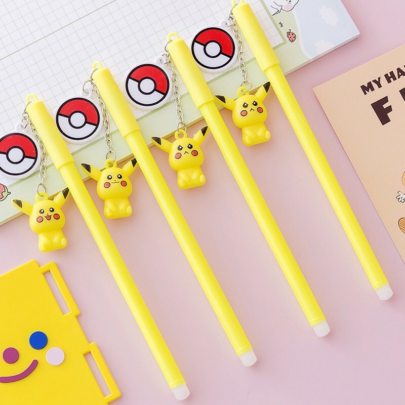 Bút bi nước móc Pikachu bóng tròn - 1 chiếc