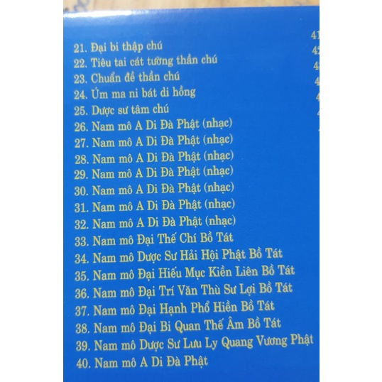 Máy tụng kinh niệm Phật 55 bài có kinh  địa tạng