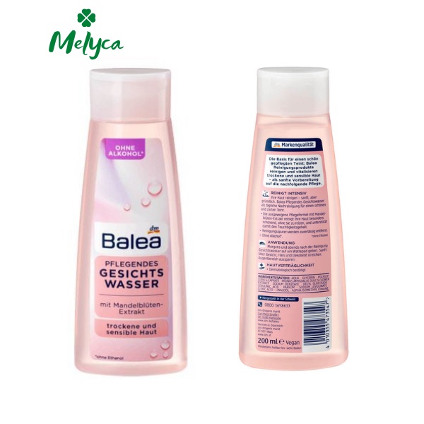 Nước hoa hồng Balea 200ml nhập khẩu Đức - Shop Melyca