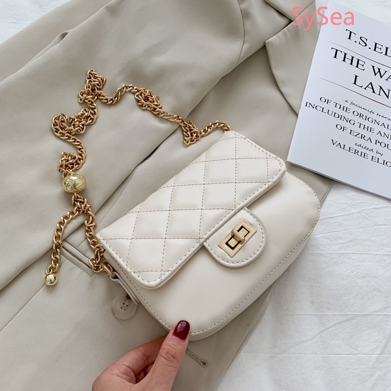 Túi Xách Mini Phối Dây Xích Thời Trang Mùa Hè