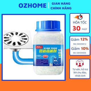 BỘT THÔNG TẮC NGHẼN CỐNG NẮP XANH - OZHOME