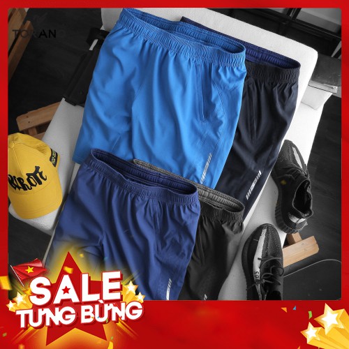 Quần short thể thao nam TORANO phối vạt sườn trẻ trung, mẫu mới 2020 - BW008 - Hàng nhập khẩu