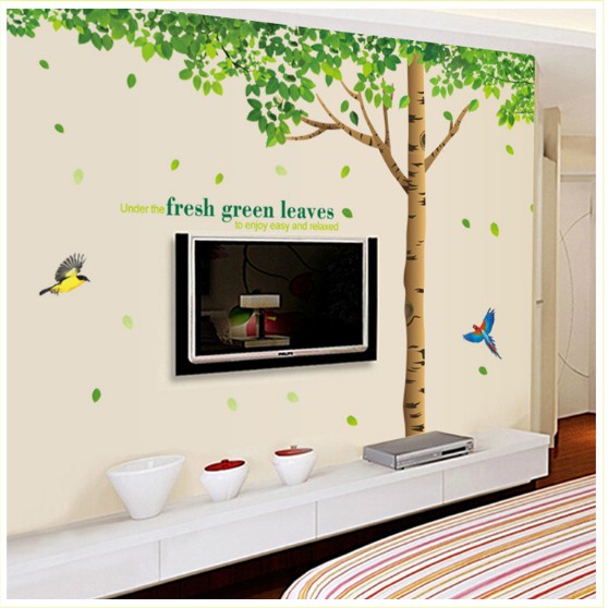 Decal trang trí cành cây size lớn