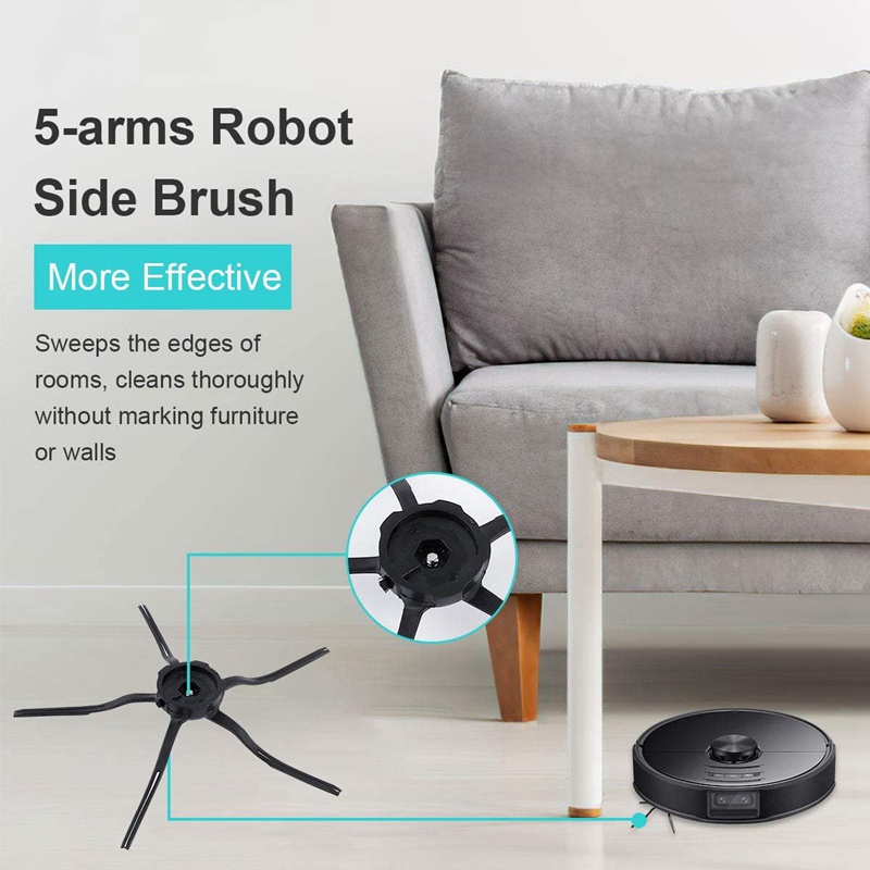Bộ Phụ Kiện Thay Thế Dành Cho Rô Bốt Hút Bụi Roborock S6 S6 MaxV S6 Pure S5 S5 Max S51 E4 E35 E20 S50