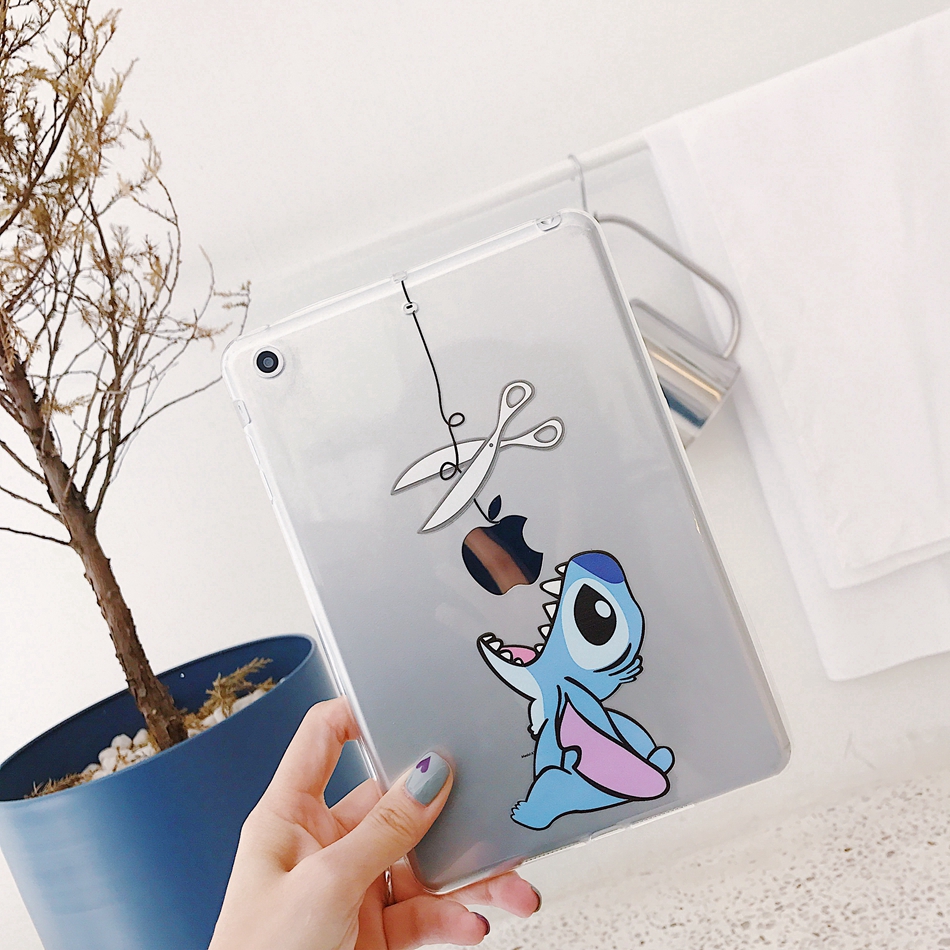 For iPad Air 2 Mini 2 3 4 5 iPad 6 Pro 11 Air3/Pro 10.5 Case Cute Dinosaur Clear Cover | BigBuy360 - bigbuy360.vn