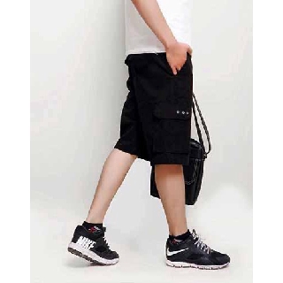 Quần short kaki phối kim cực chất