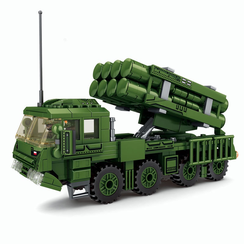 Bộ lắp ráp 81002 xe quân sự PCH191