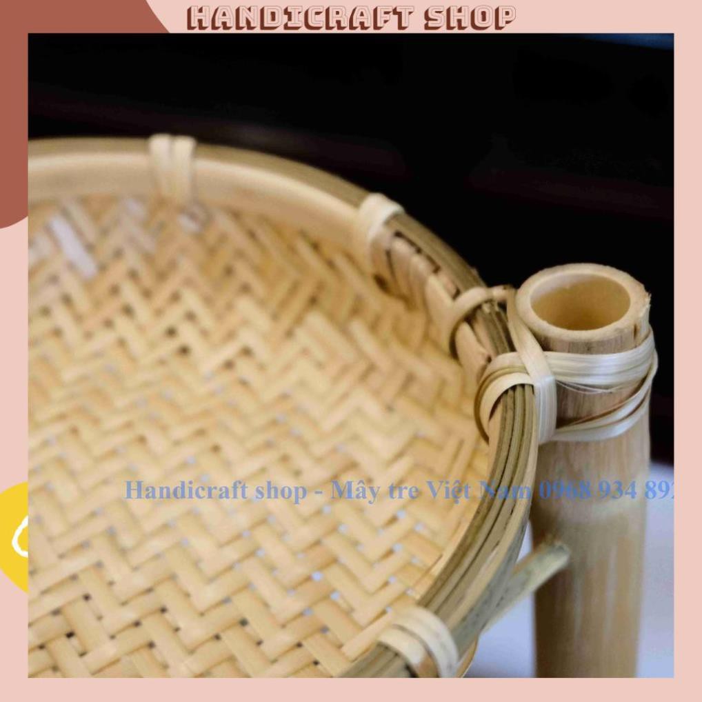 Kệ Trúc 3 Tầng - Đựng Hoa Quả - Hành Tỏi - Thân Thiện Môi Trường - HANDICRAFT SHOP