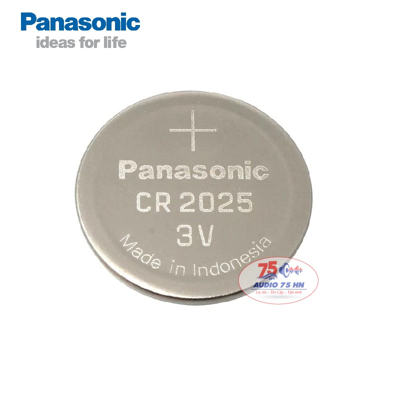 Vỉ 5 viên pin cúc Panasonic CR2032/2025/2016 - Panasonic chính hãng