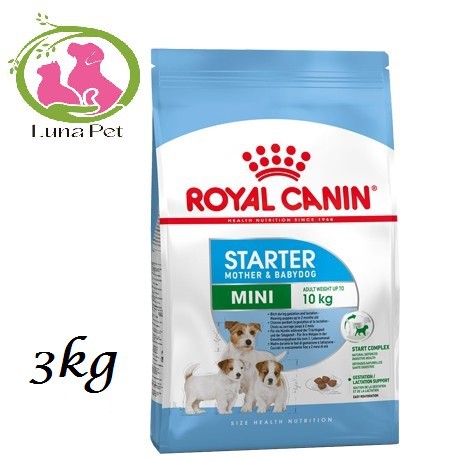 Thức ăn chó Royal Canin Mini Starter Mother & BabyDog 3kg - Chó mẹ mang thai & chó con < 2 tháng