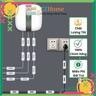 Combo 20 Nẹp dây điện, nẹp cáp sạc keo 3M siêu chắc
