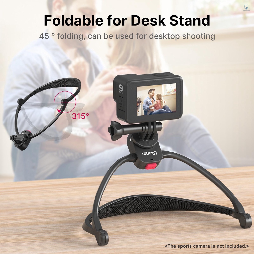 Giá Đỡ Camera Thể Thao Ulanzi Go-Quick II Thay Thế Chuyên Dụng Cho 10 / 9 / 8 Hoặc Các Môn Thể Thao