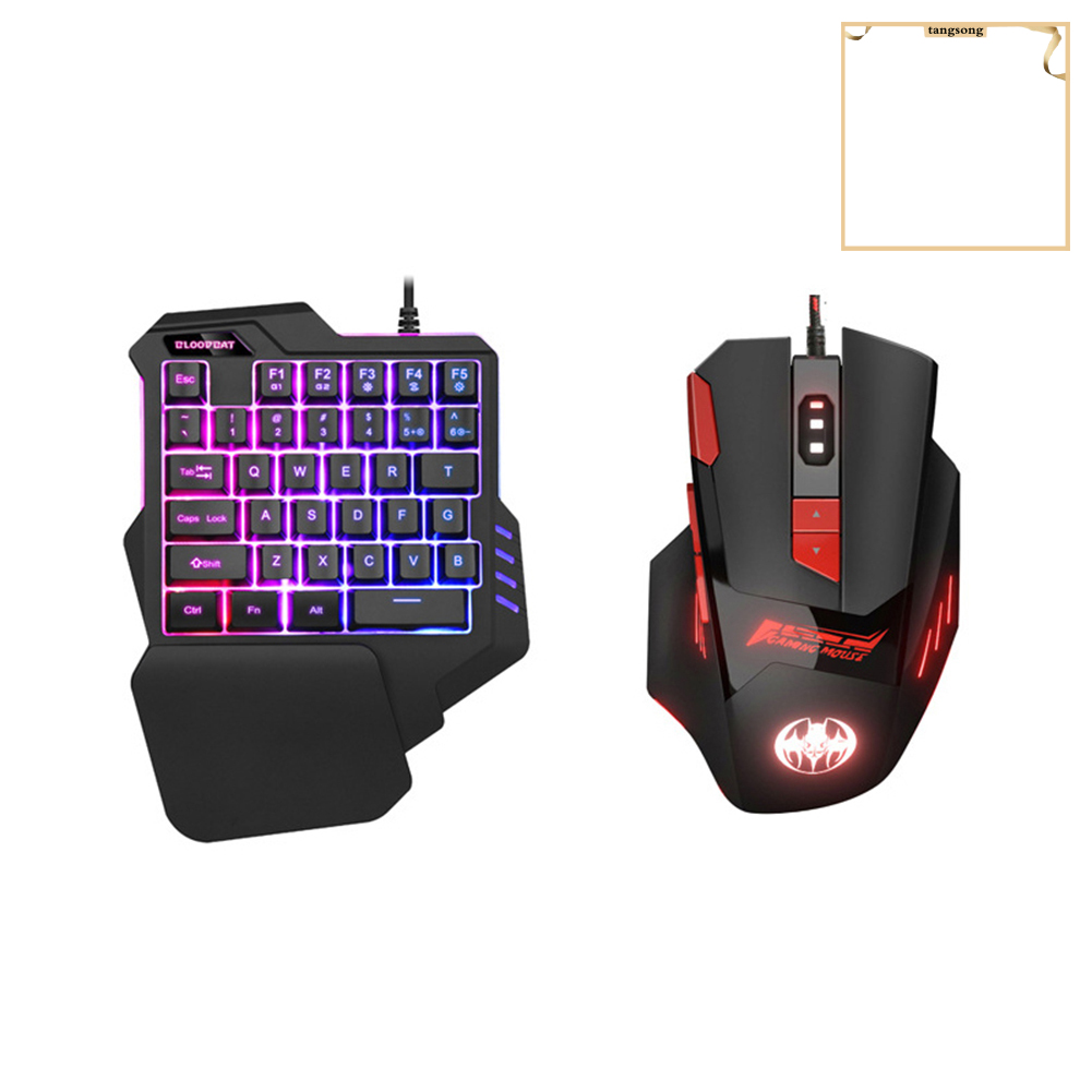 Bàn Phím Cơ Gaming Ts_Pro Có Đèn Led Nền Cho Pc Laptop