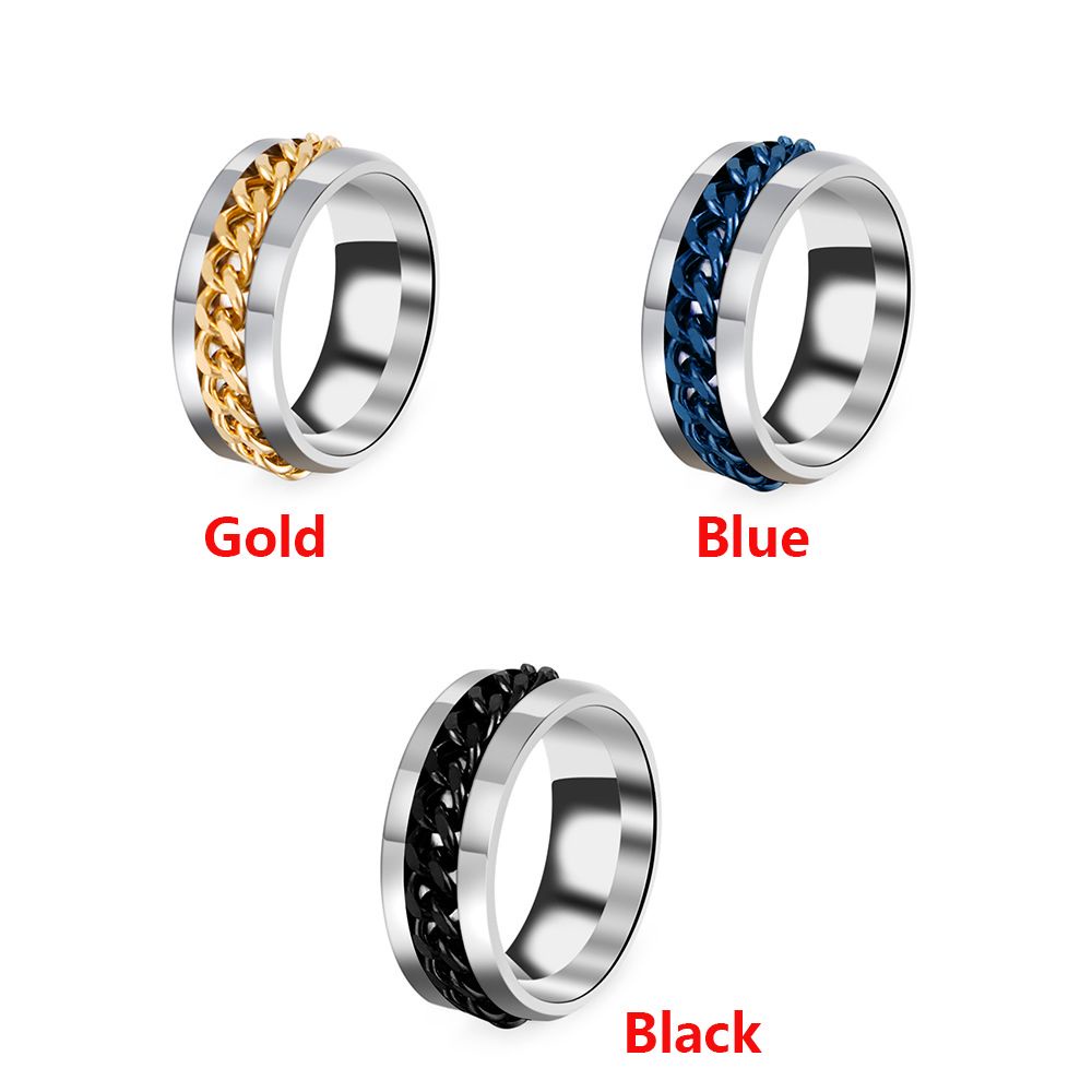 Nhẫn Thép Titan Đính Đá Zircon Nhiều Màu Sắc Dùng Làm Quà Tặng Cho Nữ