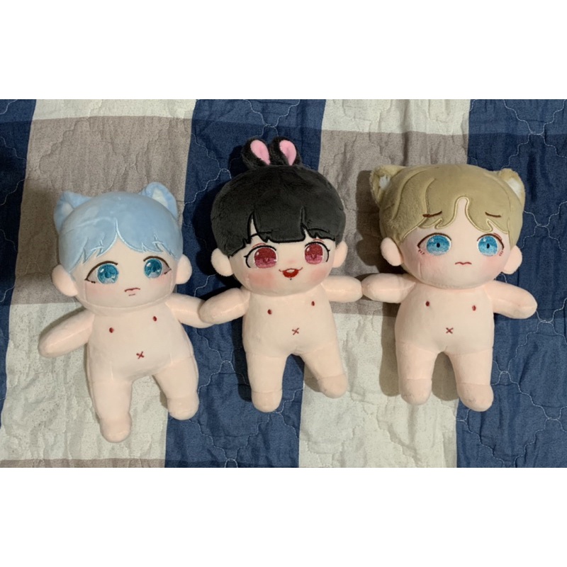 SẴN Búp Bê Doll 20cm nhiều mẫu gấu bông đồ chơi không thuộc tính idol kpop thú nhồi bông bé trai gái outfit baby