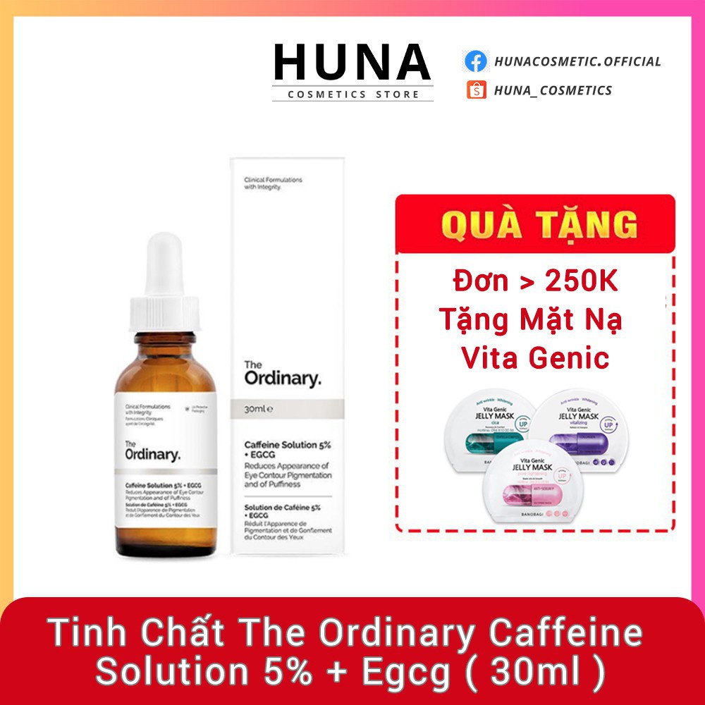 [AUTH] TINH CHẤT THE ORDINARY CAFFEINE SOLUTION 5% + EGCG ( 30ML )