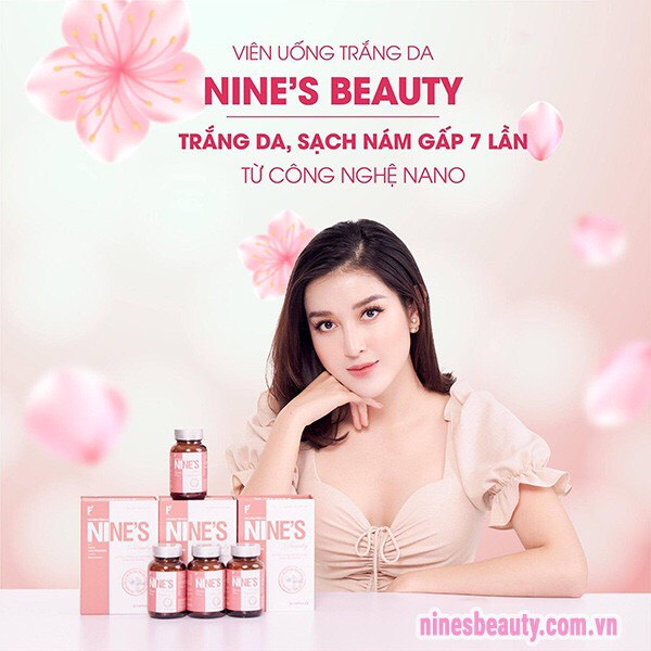 [Chính hãng] Viên uống trắng da NiNe's Beauty tặng kèm mặt nạ nhau thai cừ nhật bản chính hãng | Thế Giới Skin Care