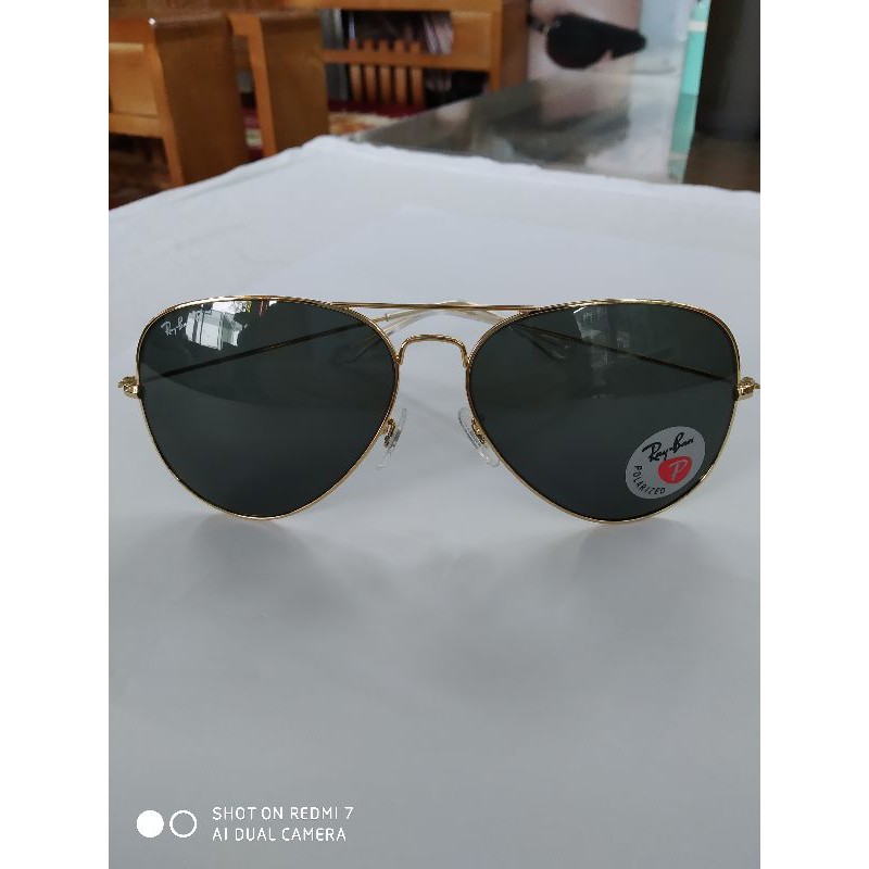 kính mát Rayban polarized của Italy mã RB 3026 chống vỡ