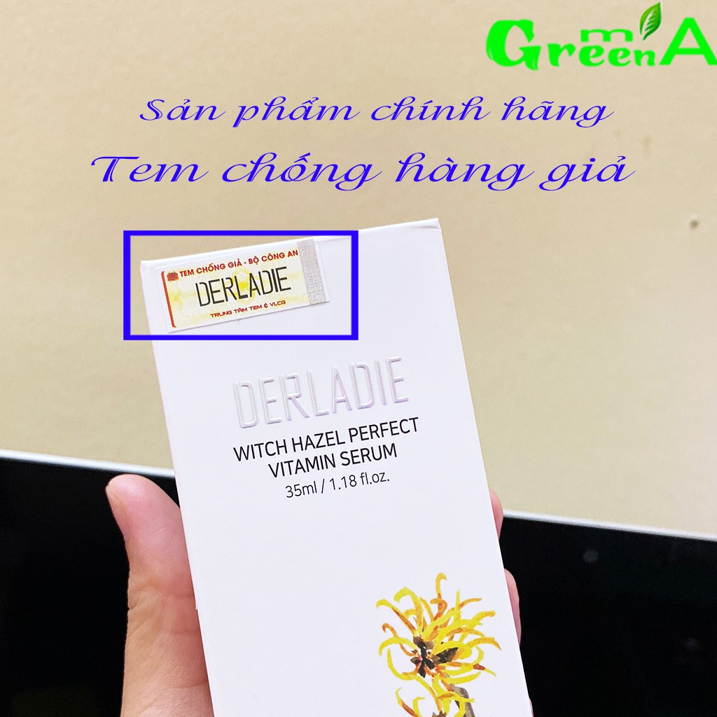 Serum Derladie Witch Hazel Perfect Vitamin Tinh Chất Serum 35ml Giảm Mụn, Giảm Thâm Sẹo Rỗ Chính Hãng Nhập Khẩu | BigBuy360 - bigbuy360.vn