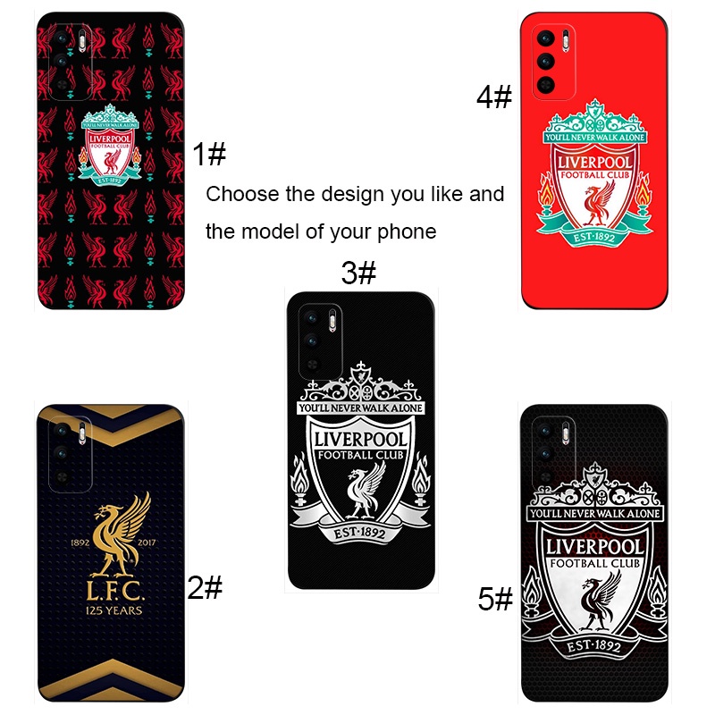 Ốp Điện Thoại Mềm Hình Logo Liverpool JE66 Cho Xiaomi Redmi Note 11 9T 10 9 9S K20 Pro Max Mới