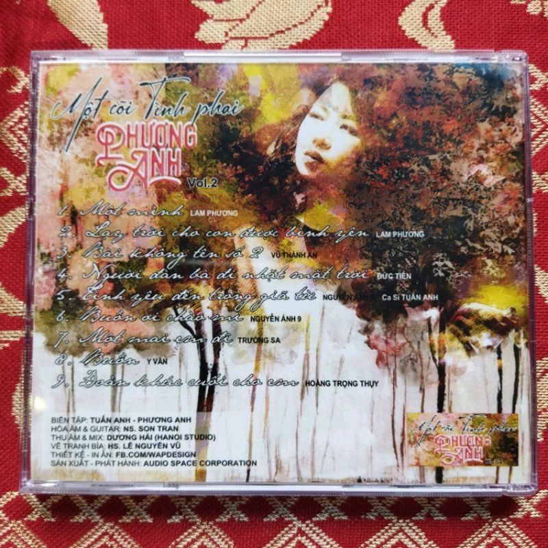Bộ 3 cd Phương Anh phono