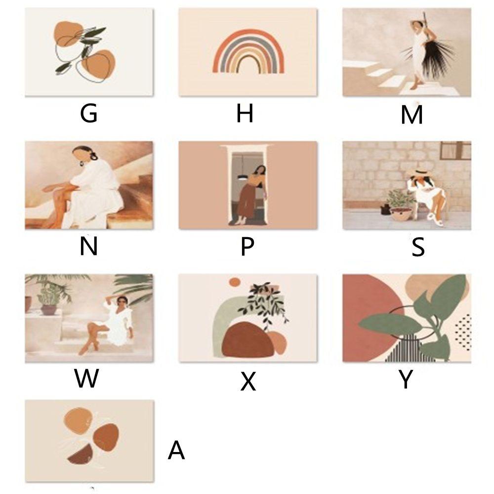 KUNHEV Thảm Vải Treo Tường Trang Trí Phông Nền Kiểu Bắc Âu Dễ Thương