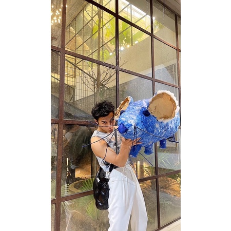 Áo ba lỗ nam hoạ tiết loang xám cao cấp WAGG