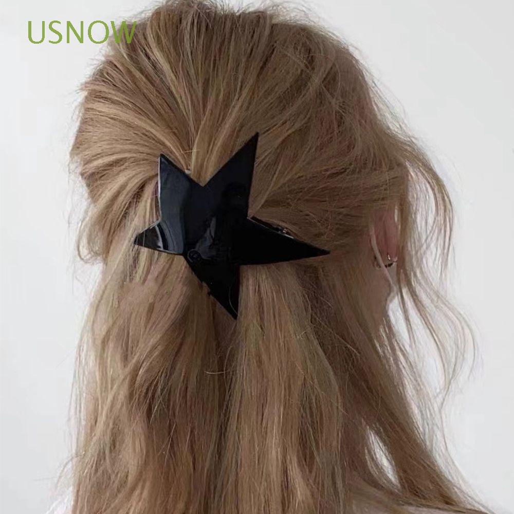 Kẹp Tóc Bên Hông Y2K Hình Ngôi Sao Phong Cách Hàn Quốc Sáng Tạo