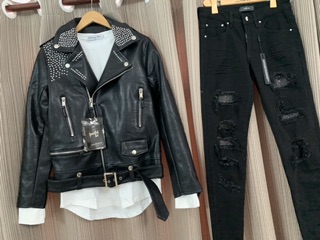 Áo Da Biker siêu cấp