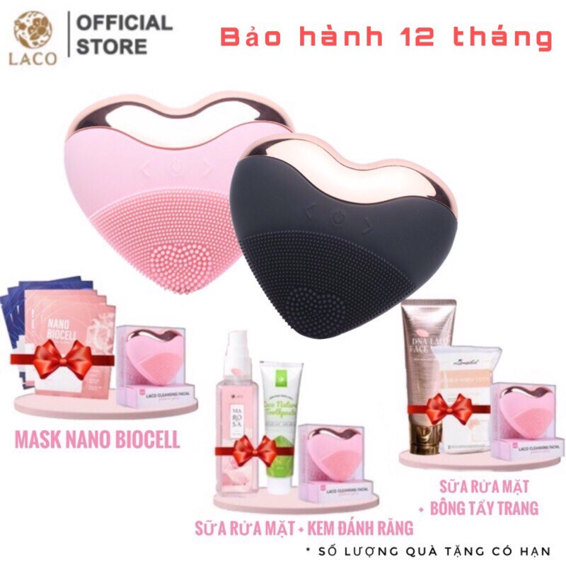 🔥 BẢO HÀNH 12 THÁNG 🔥 MÁY RỬA MÁY LACO LUXURY_NÂNG CƠ_XOÁ NHĂN_ĐÁNH BAY MỤN CÁM_MỤN ĐẦU ĐEN_XÓA NỌNG CẰM_THON GỌN MẶT  ⚡