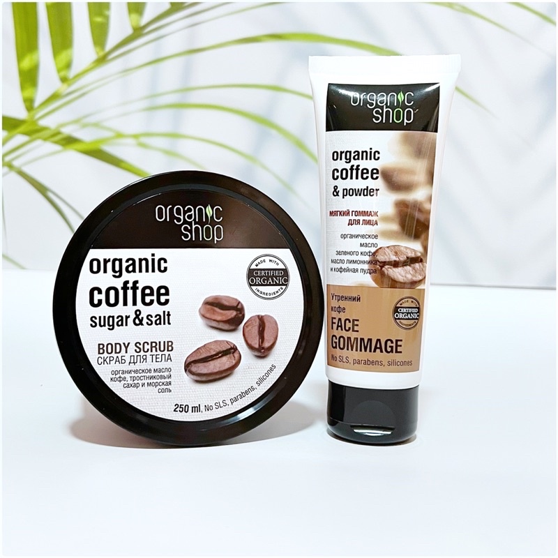Tẩy Tế Bào Chết Body Organic Coffee &amp; Sugar Body Scrub