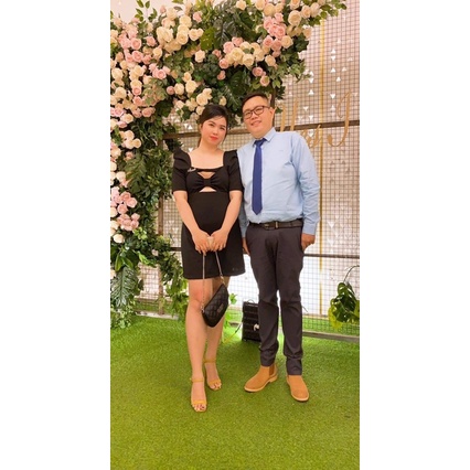 Đ40-Đầm body nơ ngực