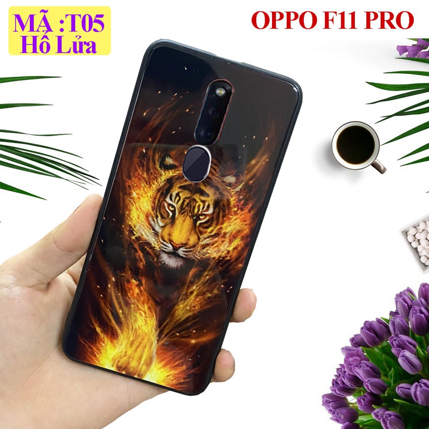 [Freeship] ỐP ĐIỆN THOẠI OPPO F11/ F11 PRO KÍNH IN HOA - Vỏ case Oppo F11 Mặt lưng kính chống trầy xước, đẹp, cao cấp