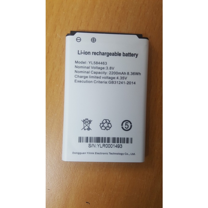 Pin 4G cho thiết bị phát Wi-Fi 4G MIFI V2 TOTOLINK sử dụng cho MF180-V2 MF180L-V2 - Hàng Chính Hãng