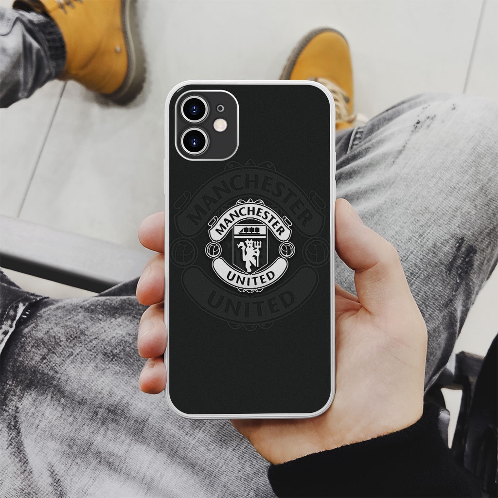 Ốp lưng logo manchester united collage art pro 13 11 12 promax 7 8 plus xs X Xr  FOO20222536