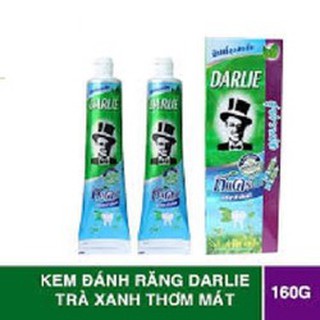 KEM ĐÁNH RĂNG DARLIE ÔNG TÂY TRÀ XANH 160G X 2 TUÝP